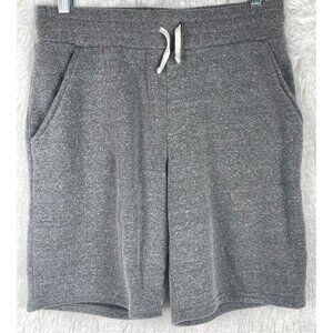 Threads & Thoughts Boys 16 Shorts Gray Drawstring Front Pockets Sweatpant Shorts